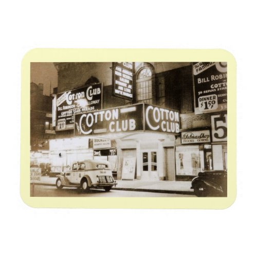 Cotton Club Jazz Club New York City Magnet