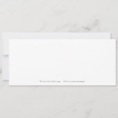 Cotton Club long flat card (Back)