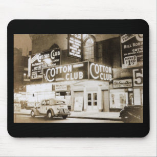 Cotton Club, New York City Vintage Mouse Pad