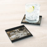 Cotton Club, New York City Vintage Mouse Pad Glass Coaster at Zazzle