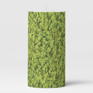 Cotton fabric morden pillar candle