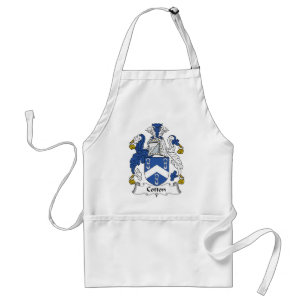 Cotton Family Crest Adult Apron