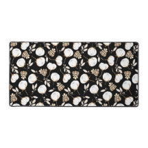 cotton flower desk mats