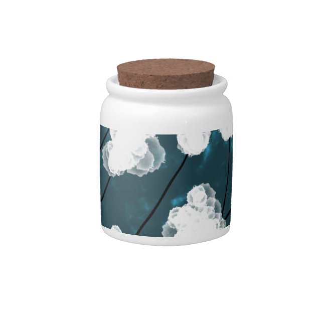 Cotton Gem Candy Jar (Front)