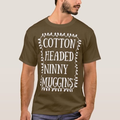 Cotton Headed Ninny Muggins Christmas Lights  T_Shirt
