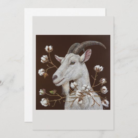 cotton king flat card (Front/Back)