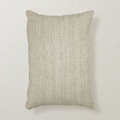 Cotton Linen Background Decorative Pillow (Front(Vertical))