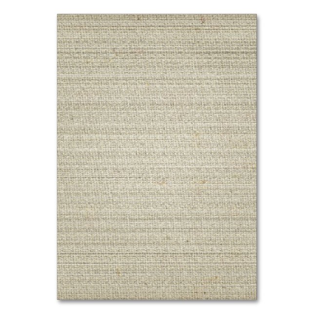 Cotton Linen Background Table Number (Back)