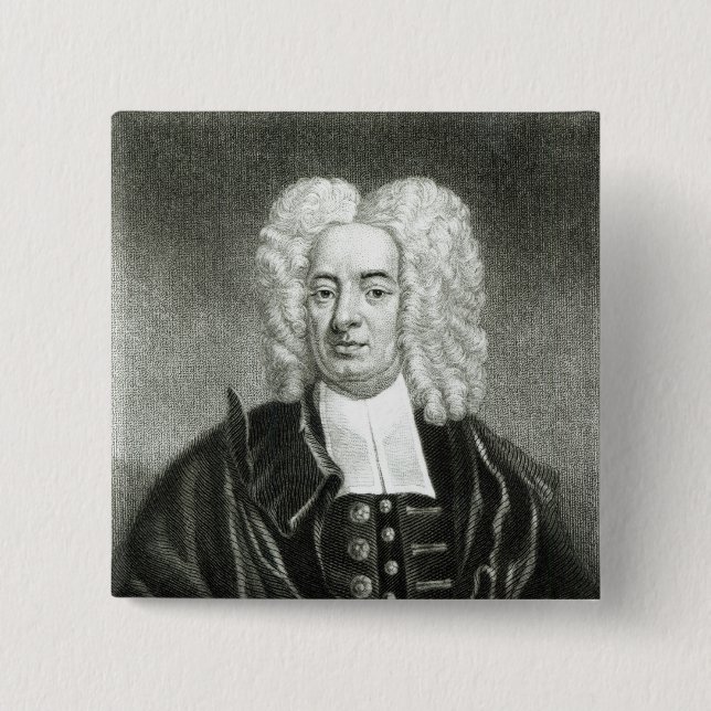 Cotton Mather Pinback Button (Front)