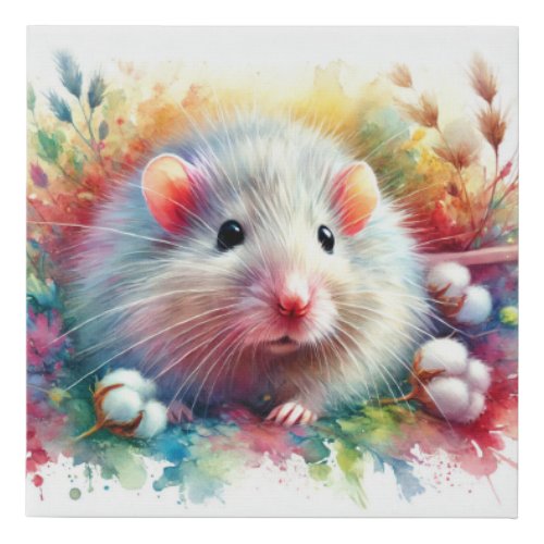 Cotton Rat Serenity 210624AREF135 _ Watercolor Faux Canvas Print