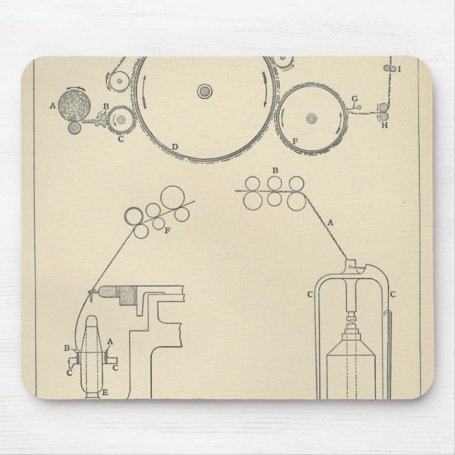 Cotton Spinning II Mouse Pad (Front)