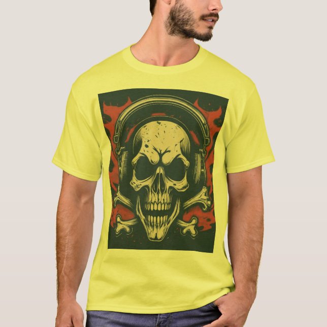 Cotton T-shirt– Perfect for Music Lovers. T-Shirt (Front)