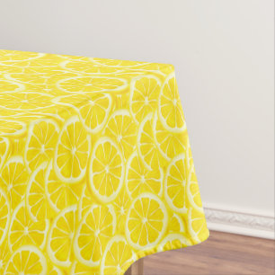 Cotton Tablecloth Lemons