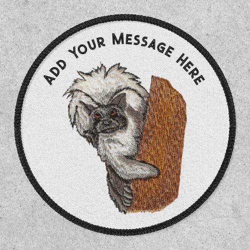 Cotton Top Tamarin Patch