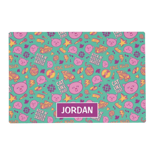 Cottonball - Pattern Placemat (Front)