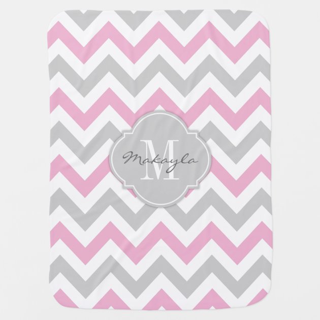 monogrammed receiving blanket