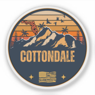 Cottondale, Florida Sticker