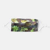 Cottonmouth Snake Face Mask (Front, Folded)