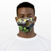 Cottonmouth Snake Face Mask (Worn)