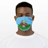 Cottontail Adult Cloth Face Mask (Worn)