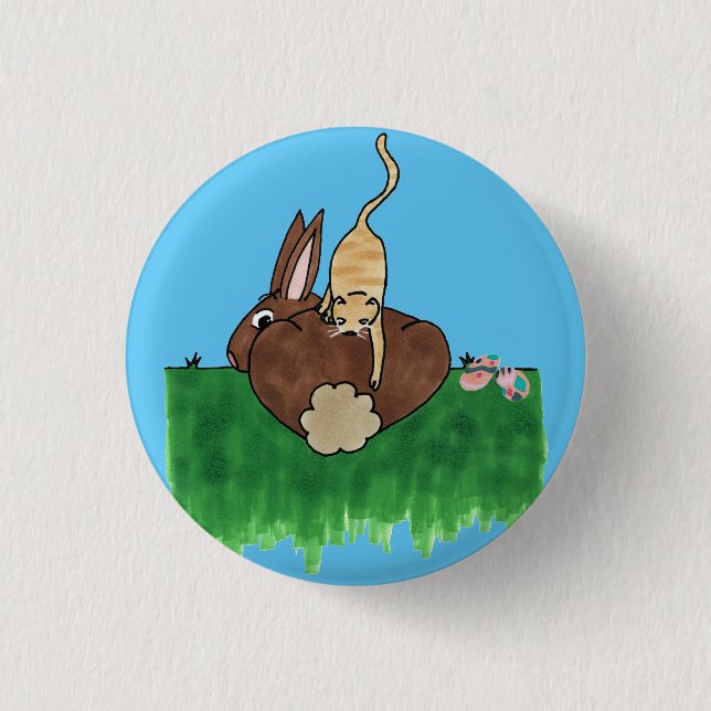 Cottontail Button (Front)