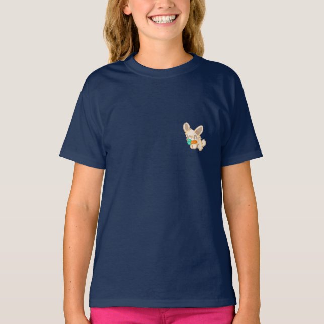 Cottontail Chaos Customizable T-shirt (Front)