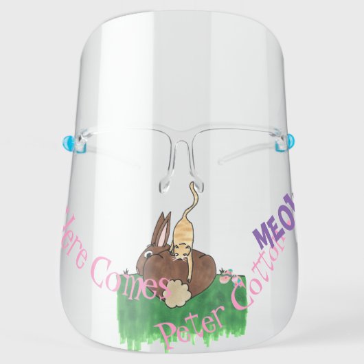 Cottontail Face Shield (Front)