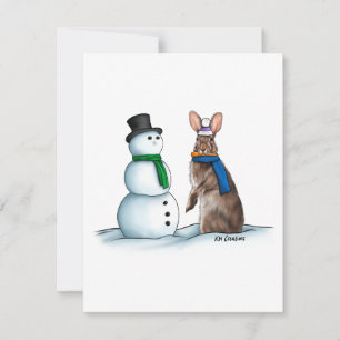 Cottontail - holiday card