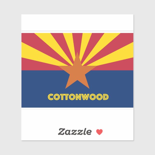 Cottonwood Arizona Sticker (Sheet)