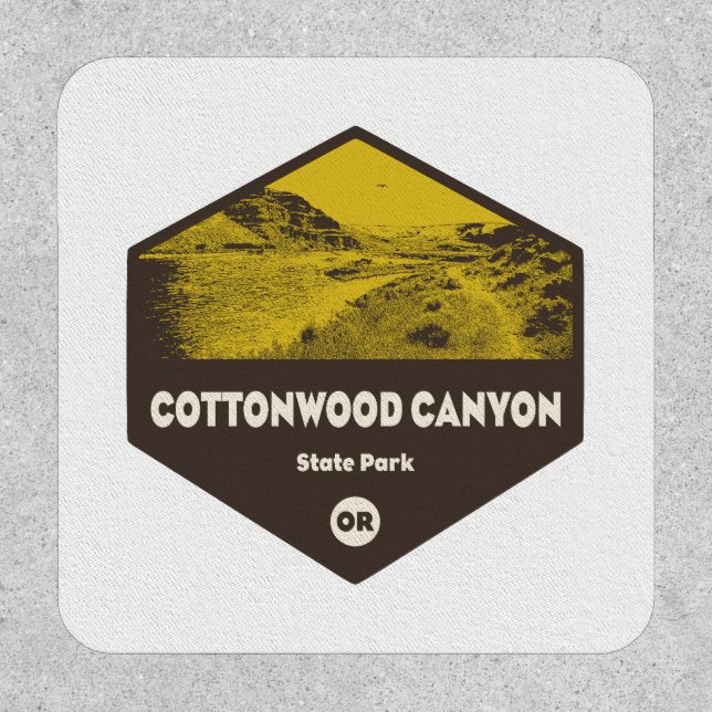 Cottonwood Canyon State Park Oregon Patch (Front)