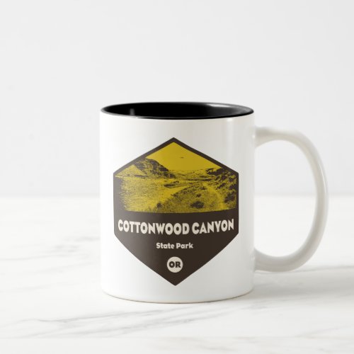 Cottonwood Canyon State Park Oregon Two_Tone Coffee Mug