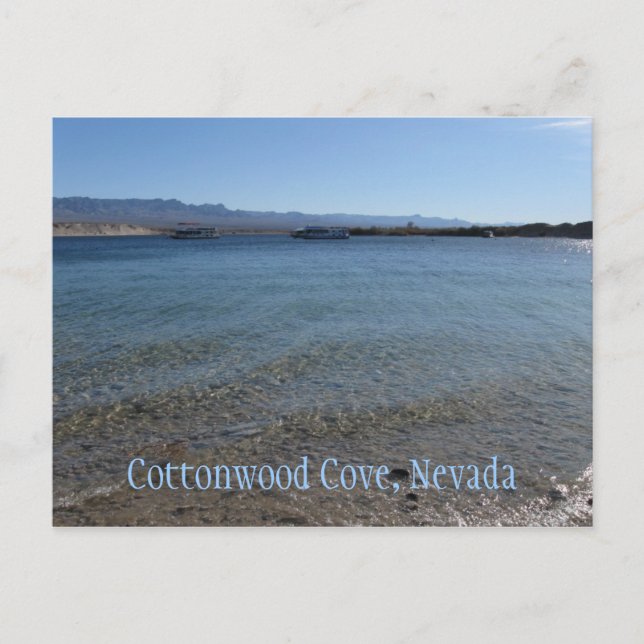 Cottonwood Cove Postcard (Front)