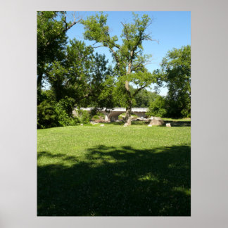 Cottonwood Falls Kansas Poster