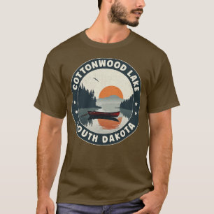 Cottonwood Lake South Dakota Sunset T-Shirt