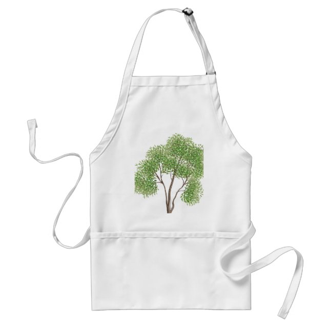 Cottonwood Tree Adult Apron (Front)