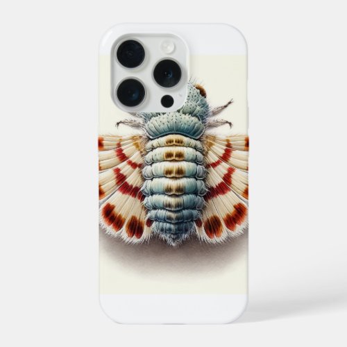 Cottony Cushion Scale IREF758 _ Watercolor iPhone 15 Pro Case