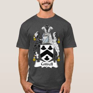 Cottrell Coat of Arms Family Crest  T-Shirt