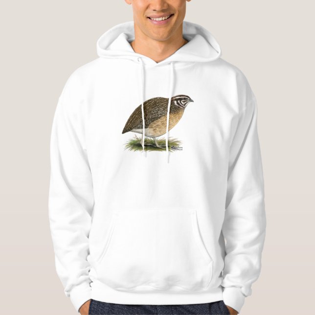 Coturnix Pharaoh Quail Hoodie (Front)