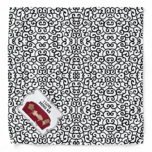 Couch Greyhound (fawn) Dog Lazy Sleeping Funny Bandana