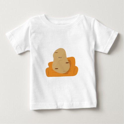 Couch Potato Baby T_Shirt