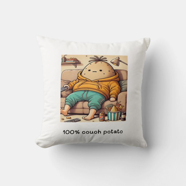 Couch Potato cushion cover (Front)