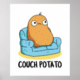 Pota-toes Cute Potato With Toes Pun Sticker | Zazzle