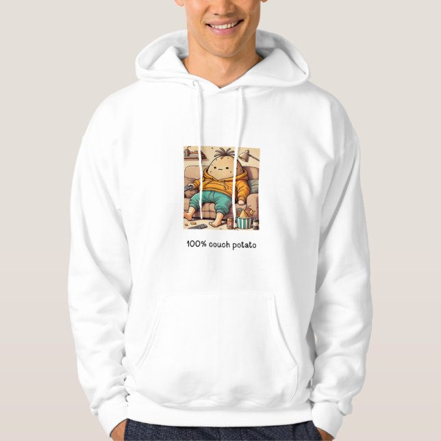 Couch potato hoodie (Front)