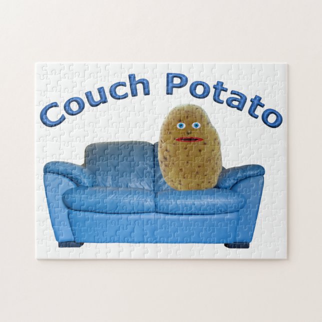 Couch Potato Jigsaw Puzzle (Horizontal)