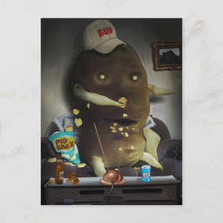 Couch Potato Postcard