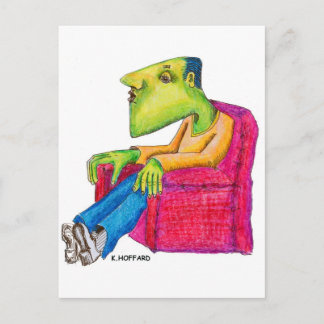 Couch Potato Postcard