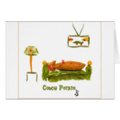 Couch Potato with border (Front Horizontal)