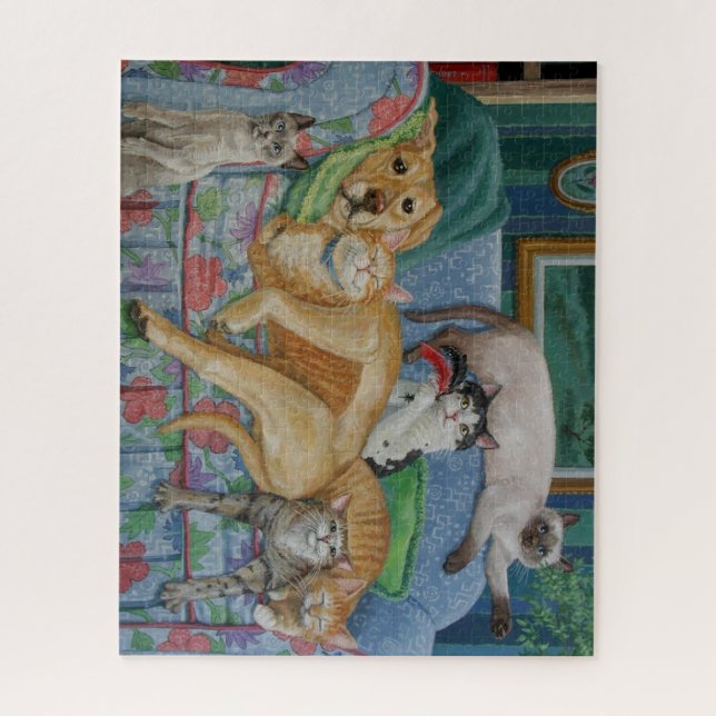 Couch Potatoes Jigsaw Puzzle (Vertical)