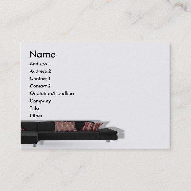 Couch Profile Card (Front)