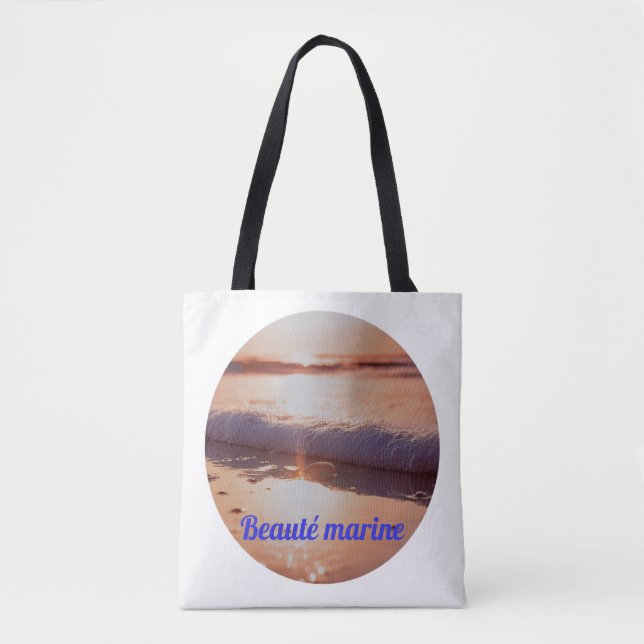 Couche de soleil beauté marine tote bag (Front)